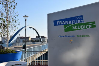 Foto: Stadtbrücke zwischen Frankfurt (Oder) und Słubice