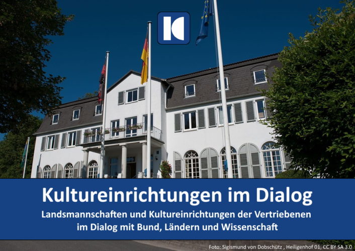 Collage zur Dialogveranstaltung im Heiligenhof