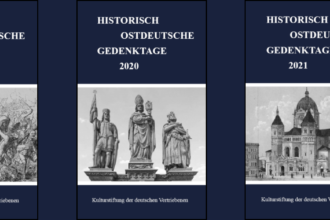 Collage: Ostdeutsche Gedenktage 2019, 2020, 2021