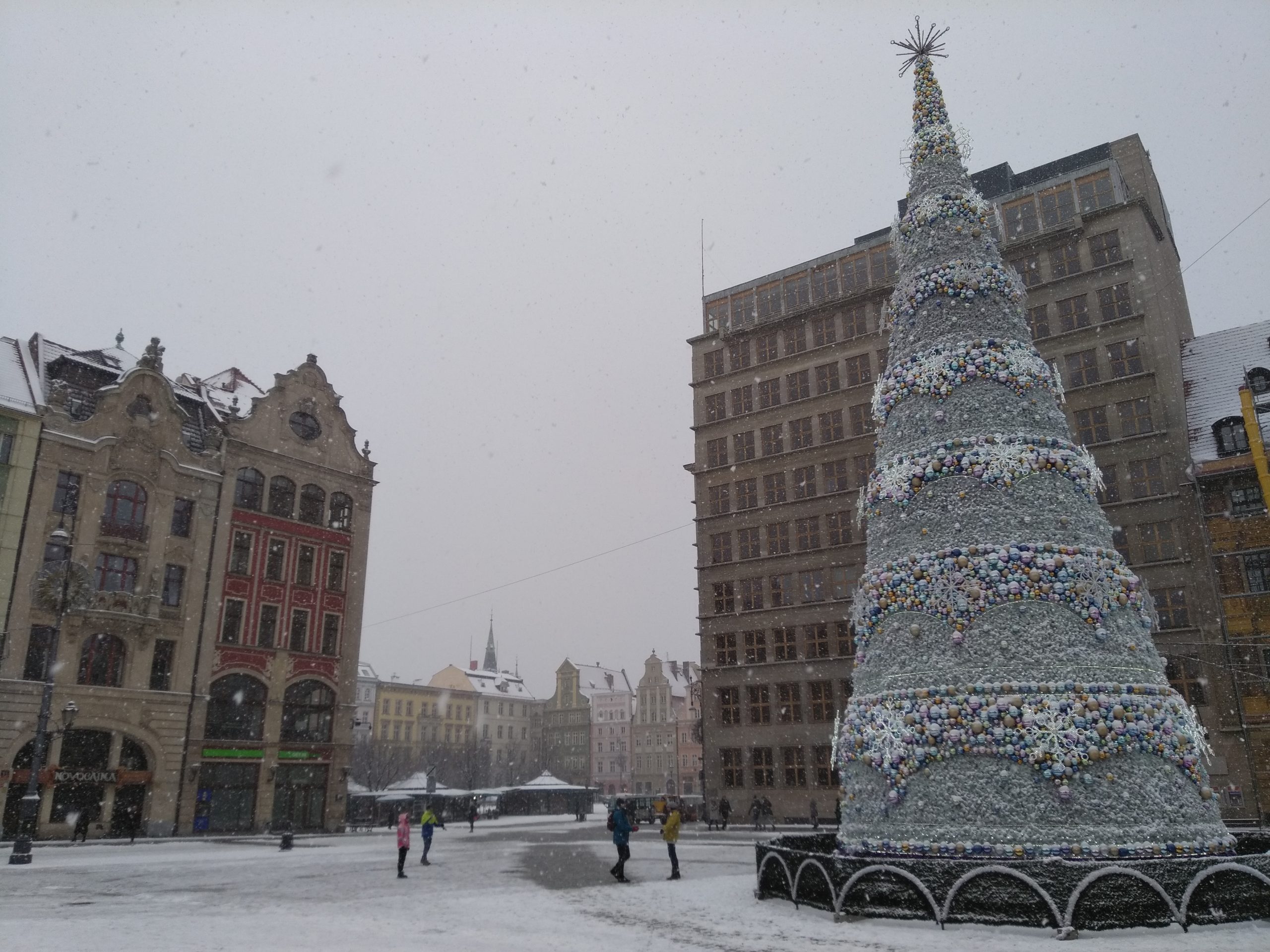 Foto: Rynek in Breslau zur Weihnachtszeit